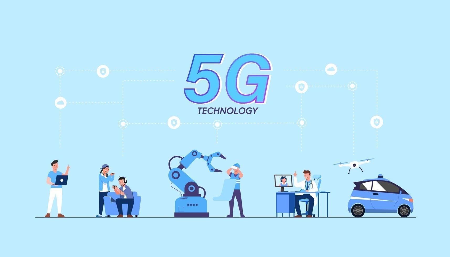 5G technology Media Platform Concept-ICT-Leaders-Hub