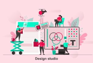 Digital Design and Creative Services media platform concept