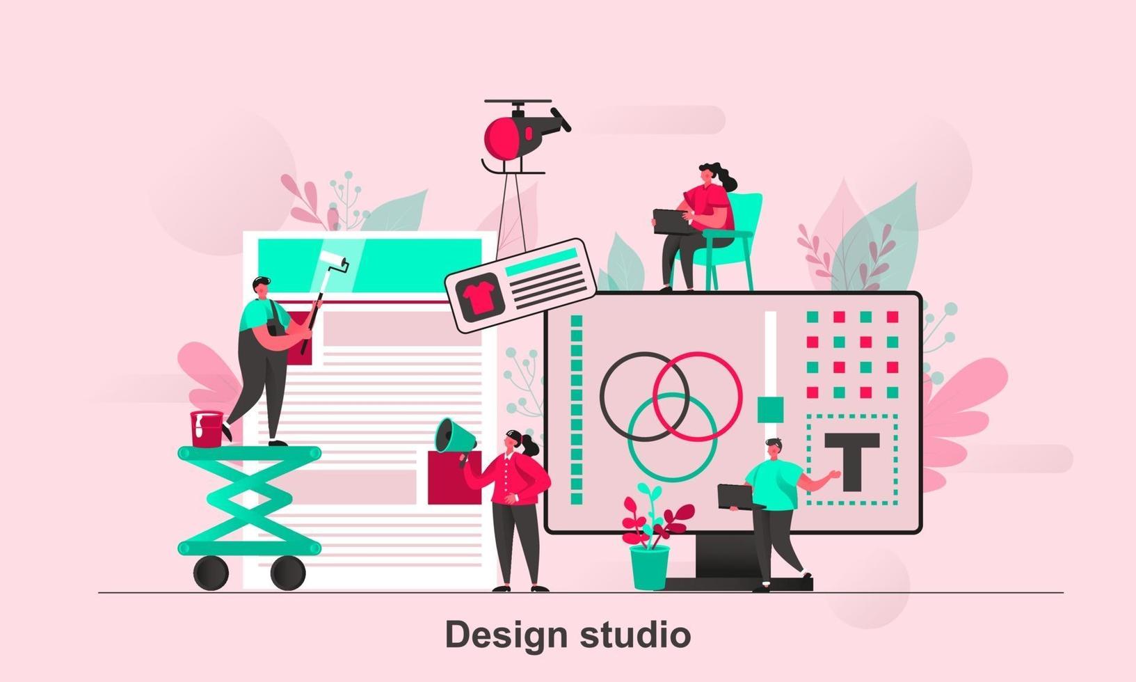 Digital Design and Creative Services media platform concept